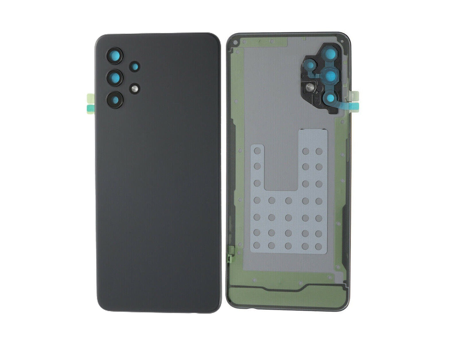 Back Panel With Lens for Samsung Galaxy A32 Black Back Panel With Lens for Samsung Galaxy A32 Black